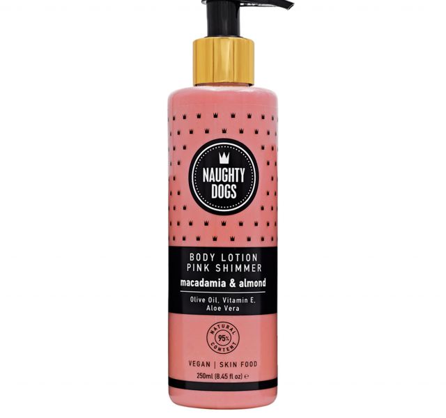 Body Lotion Pink Shimmer "Macadamia & Almond" | 250ml