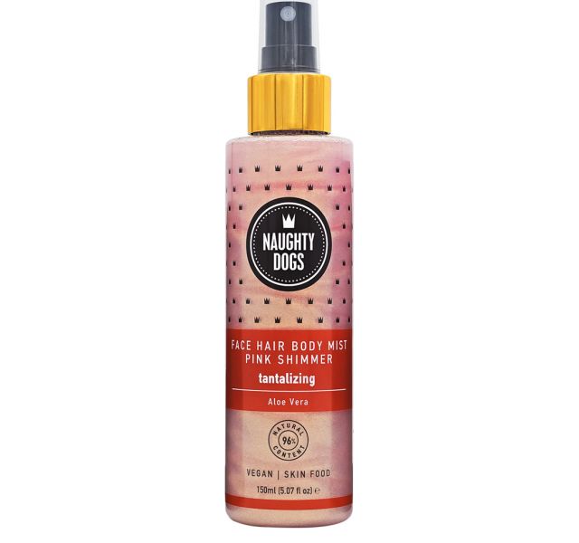 Face, Hair & Body Mist Pink Shimmer "Tantalizing" |150ml