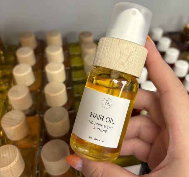 Hair Oil "πορτοκάλι & κόκκινο μανταρίνι" | 50ml