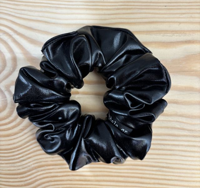 Scrunchie "Foil" Black