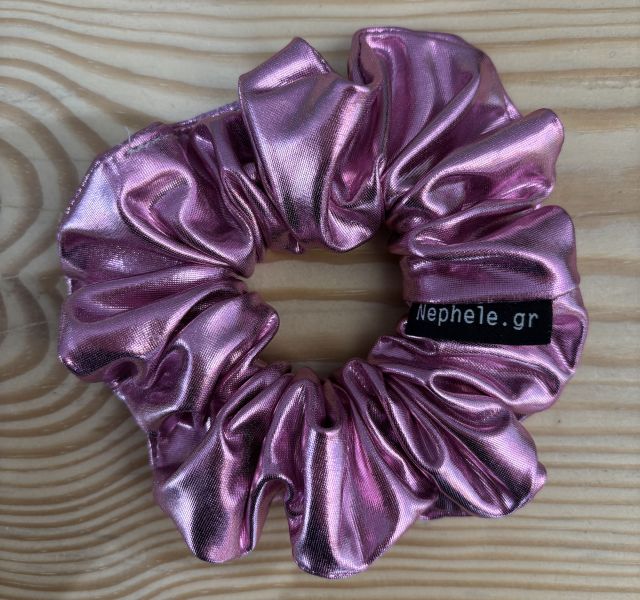 Scrunchie "Foil" Pink