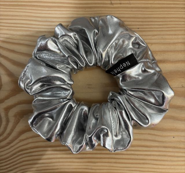 Scrunchie "Foil" Silver