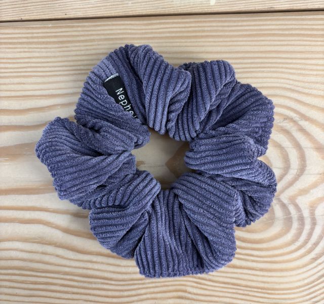 Scrunchie "wave" Purple