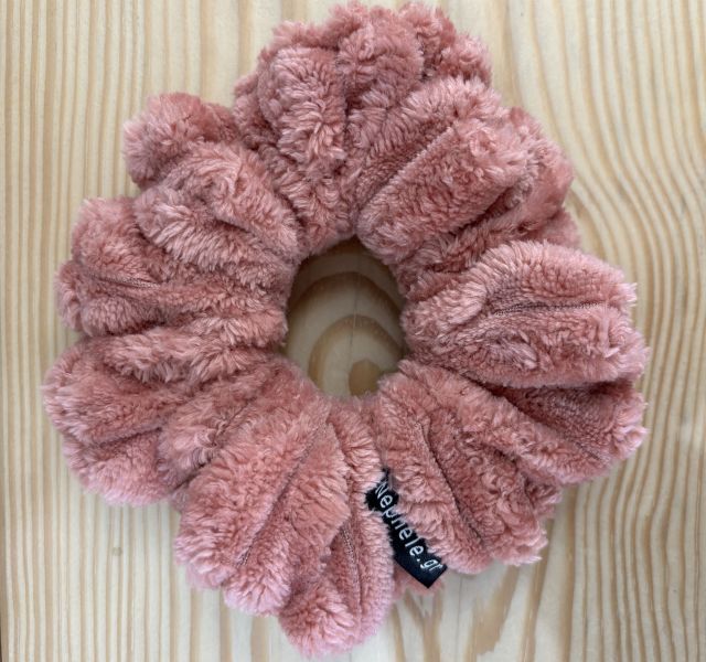 Scrunchie "Fluffy" Pink